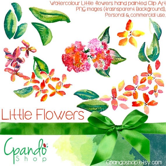 Little Flowers Clip Art 8 Png Images trasparent by CpandoShop