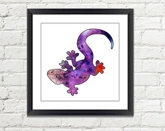 Popular Items For Purple Art On Etsy