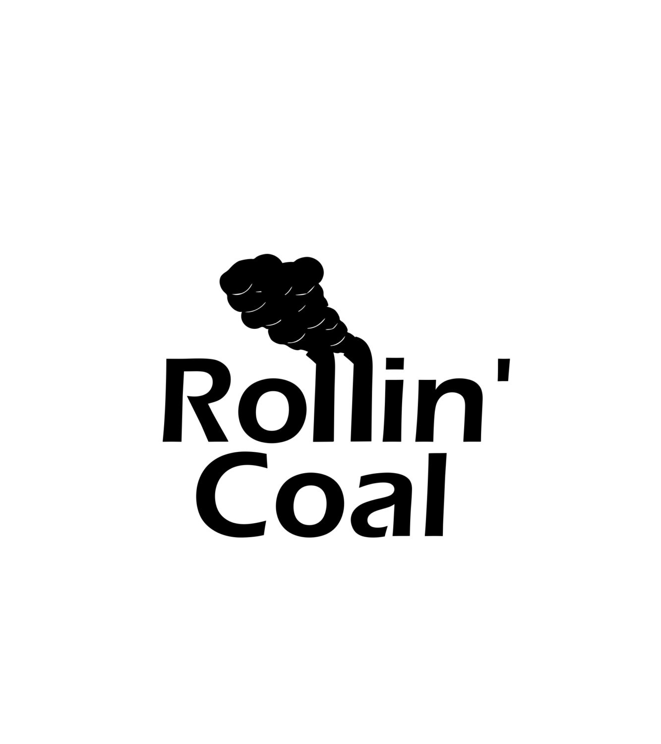 Rollin Coal Decal by OTWdecals on Etsy