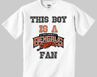 Cincinnati Bengals shirt NFL t-shirt National Football League Childrens ...