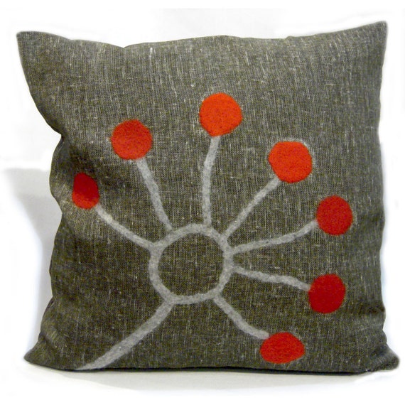 Decorative cushion art. 242Pihlaja by ElenaKihlman on Etsy