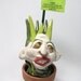 OOAK polymer clay art doll sculpture - garden sculpture - Crab Grass