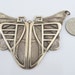 Pendant - Butterfly - Vintage Brass Stamping - Large for Necklace - Statement Jewelry - DIY