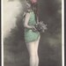 French Dancer Needs to Adjust Costume, by Arjalew, dated 1911