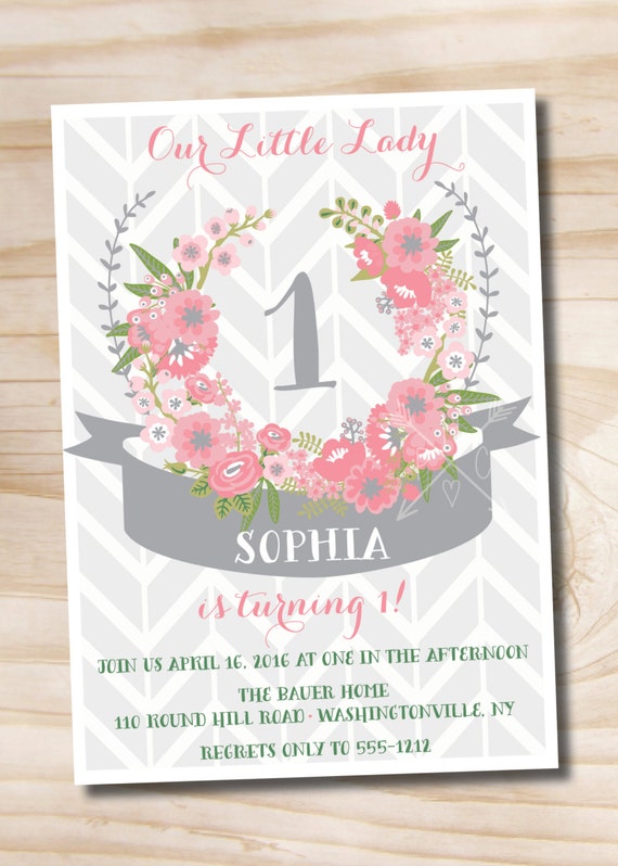 Wreath Making Party Invitation 9