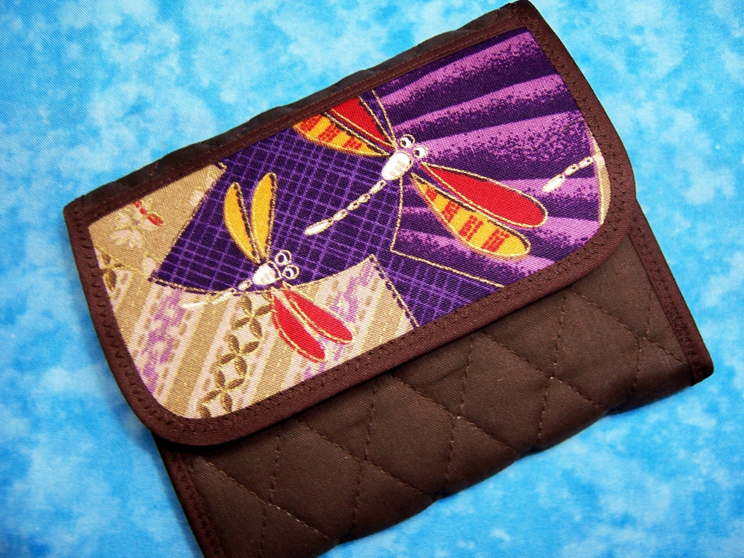 Women Wallet Small Wallet Fabric Wallet by MarilynnsCreations