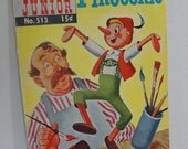 Vintage Comic book Pinocchio