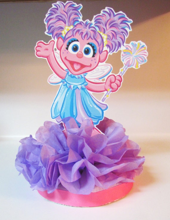 Abby Cadabby Centerpiece With Images Sesame Street Birthday Party My Xxx Hot Girl