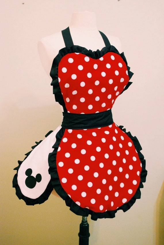 Mickey Inspired Apron