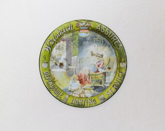 C.1910's tip tray, lithographed tin advertizing piece