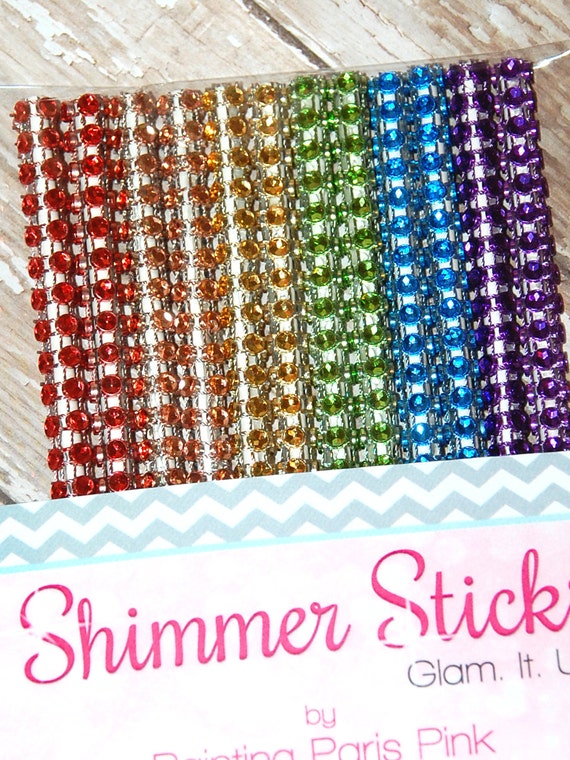 Rainbow Mix Shimmer Sticks NEW TREND ALERT Glam for
