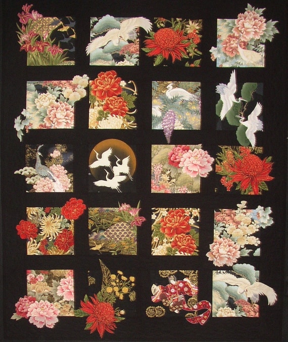 20 Asian Blocks Quilt Pattern DIY Quilting by UndercoverQuilts
