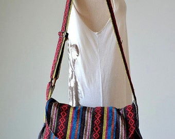 Nepali hippie style handbag Cross body bag Boho by Dollypun