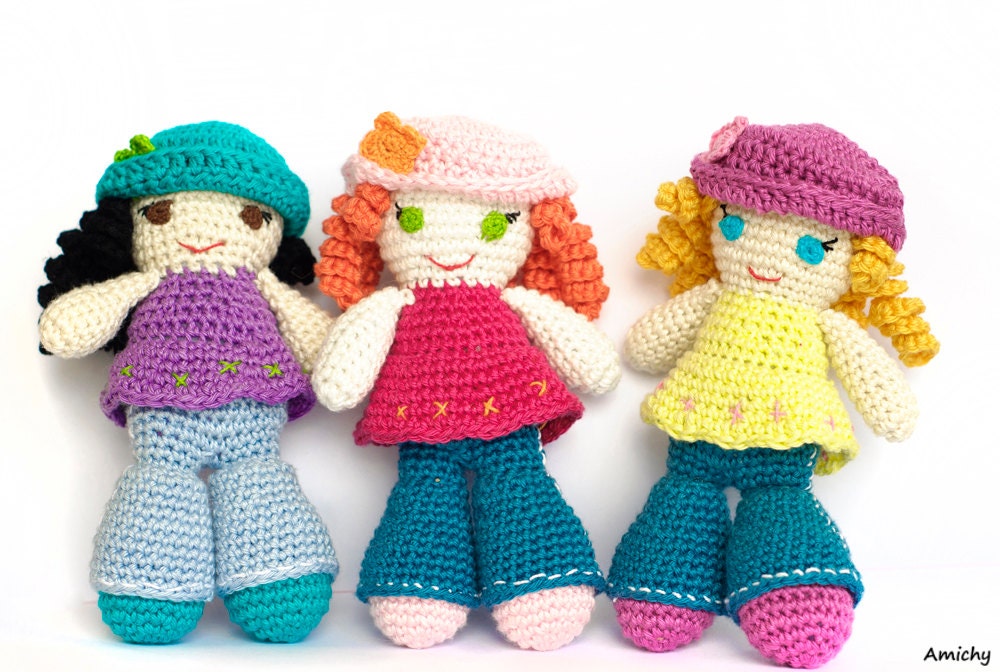 Crochet Pattern Amigurumi Pattern How To Crochet A Doll