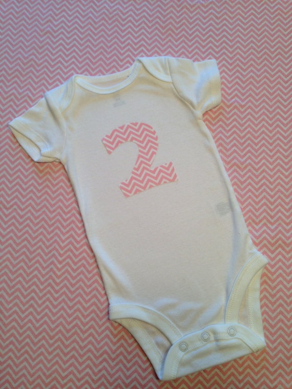 12 Monthly Onesie IronOns ONLY Baby Girl by SewSweetMemories