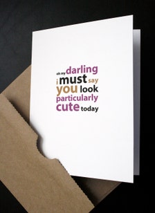 Love Card - Particularly Cute - Humorous Card for Him, Her, Husband ...