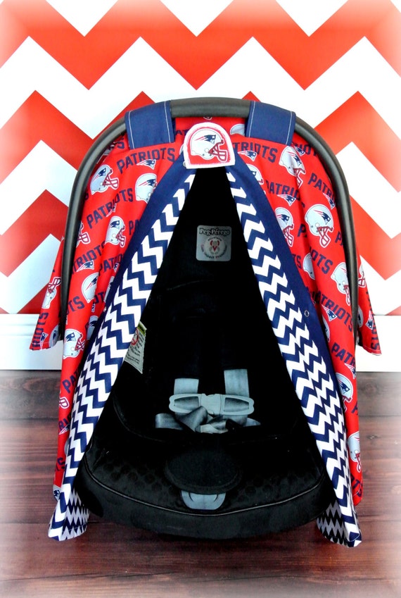 Official New England Patriots Patriots Car Seat Cover
