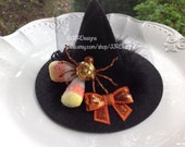 Witch Hat-Headband, Infant Witch Hat Headband-Headband Toddler Witch Hat- Witch Hat-Halloween Hat Il_170x135