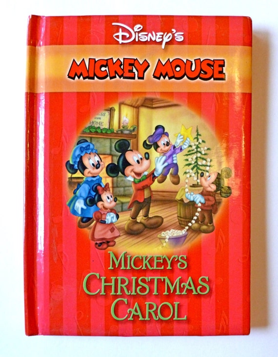 Disney Christmas Book Micky Mouse A Christmas Carol