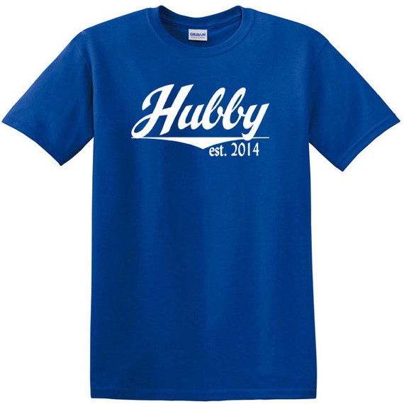 Hubby Established 2014 Anniversary Shirt by HotRockNovelTees