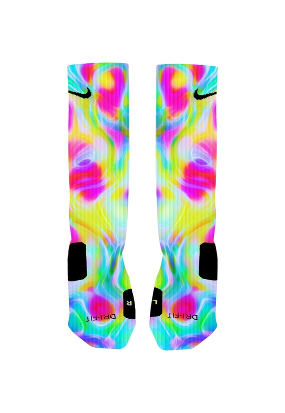 custom 13 shoes size Custom Custom Elite Color Socks Colorful Socks Nike Run