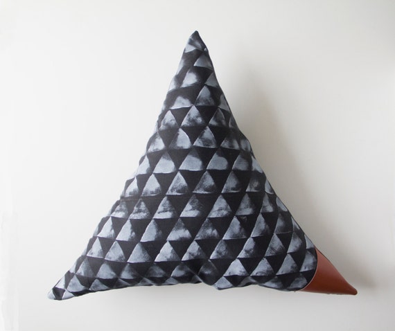 triangle pillow