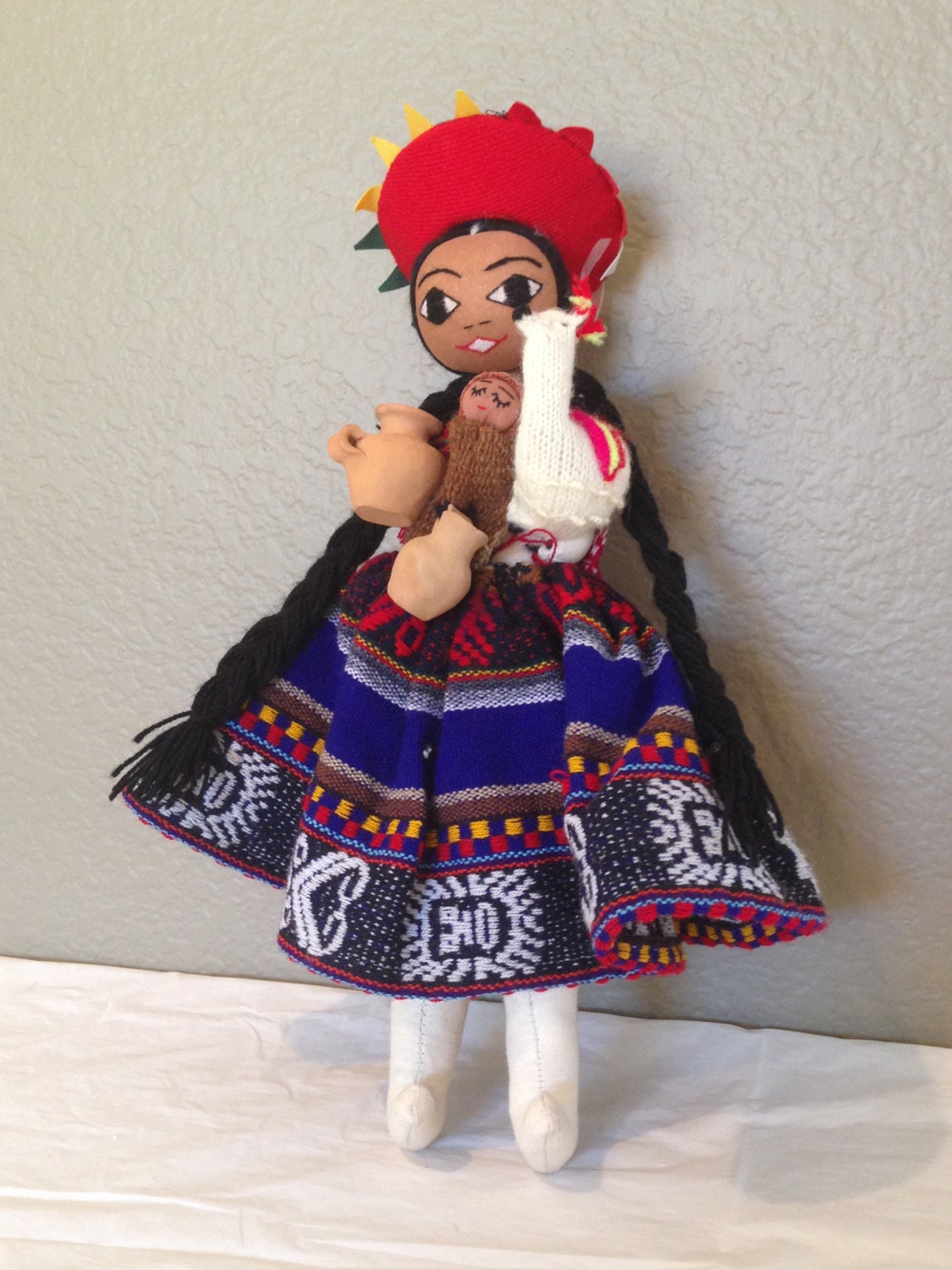 antique peruvian dolls