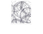 Design Collaboration   With Kerenvemichal-- Minimalist Abstract Circle Pencil Drawing Archival Art Print "Graphite Swirls"