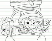 Digital Stamps- Travel Bug