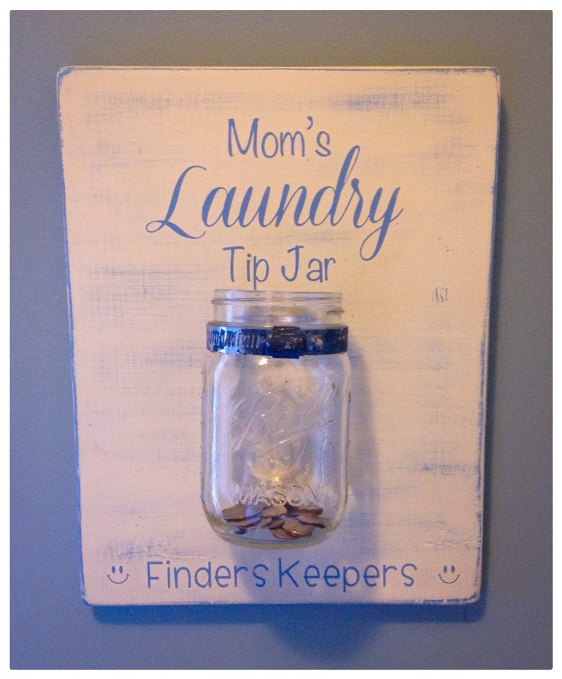 Laundry Room Decor Mom's Laundry Tips Sign Finders by HandyMomma
