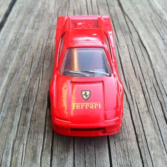 Hot Wheels Red Ferrari Hot Rod Car 1986 by Mattel