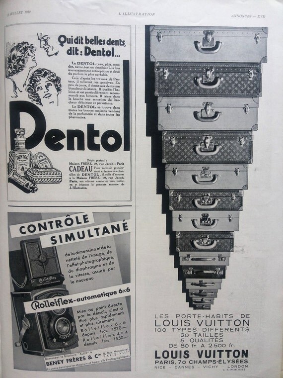 vintage louis vuitton advertisements