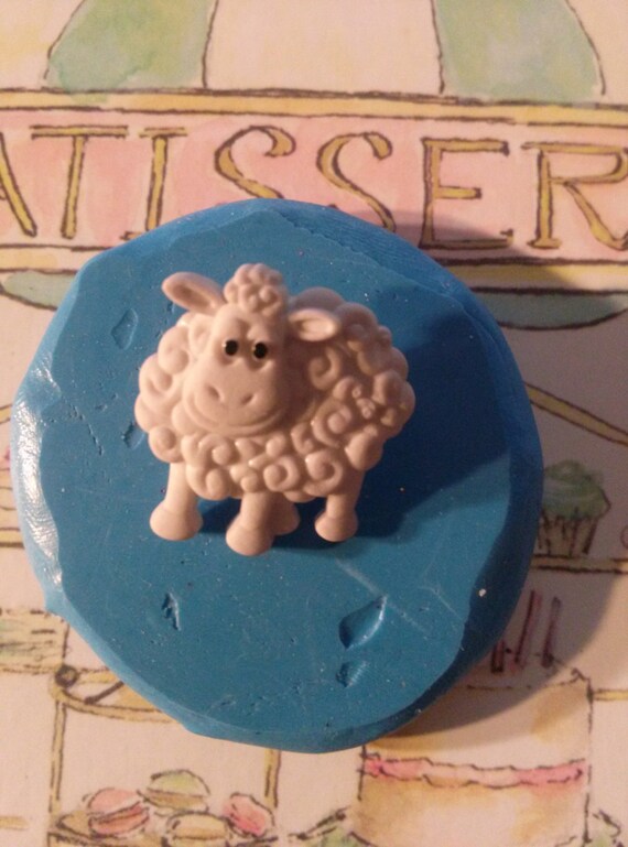 Curly Sheep Flexible Silicone Mold