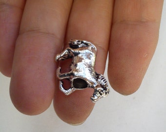 10 horse european bead bracelet charm tibetan silver antique silver wholesale uk