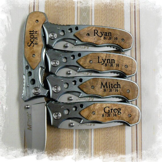 Tactical Engraved Knife Set of 1 Rescue Knife by CaketopperLF