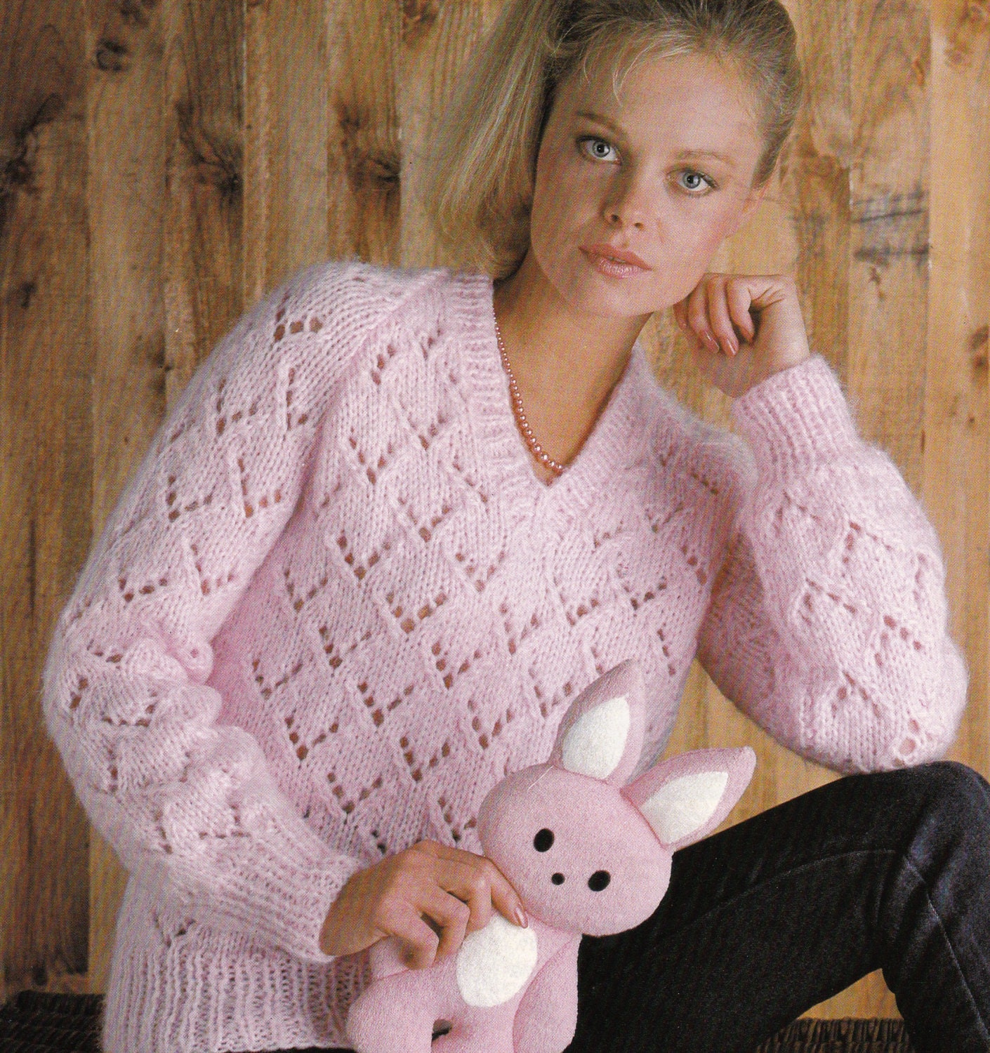 Vintage Knitting Pattern Instructions for by LucysPatternBox