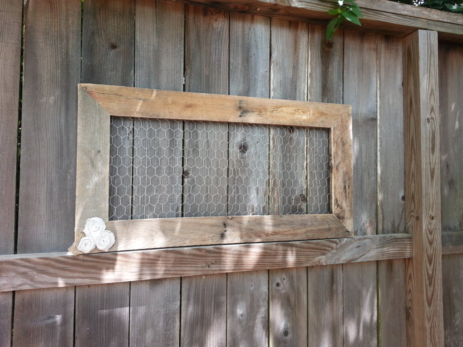 Chicken Wire Frame by PinkLemonDesignsTx on Etsy