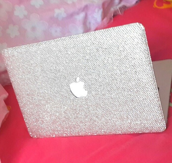 Free Shipping Macbook case handmade bling clear by AlwaysSS