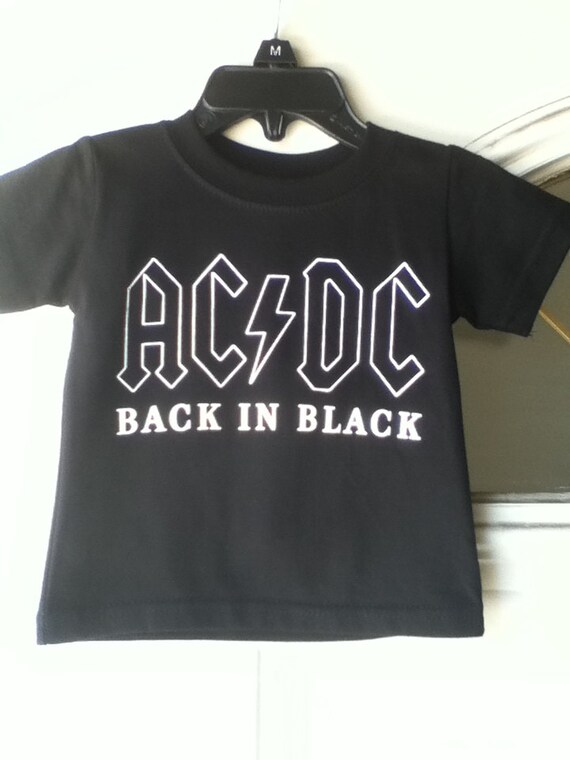 AC/DC Back In Black Infant Shirt