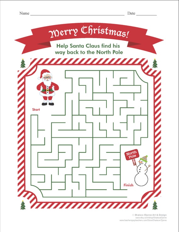 items-similar-to-christmas-maze-printable-game-instant-download-on-etsy