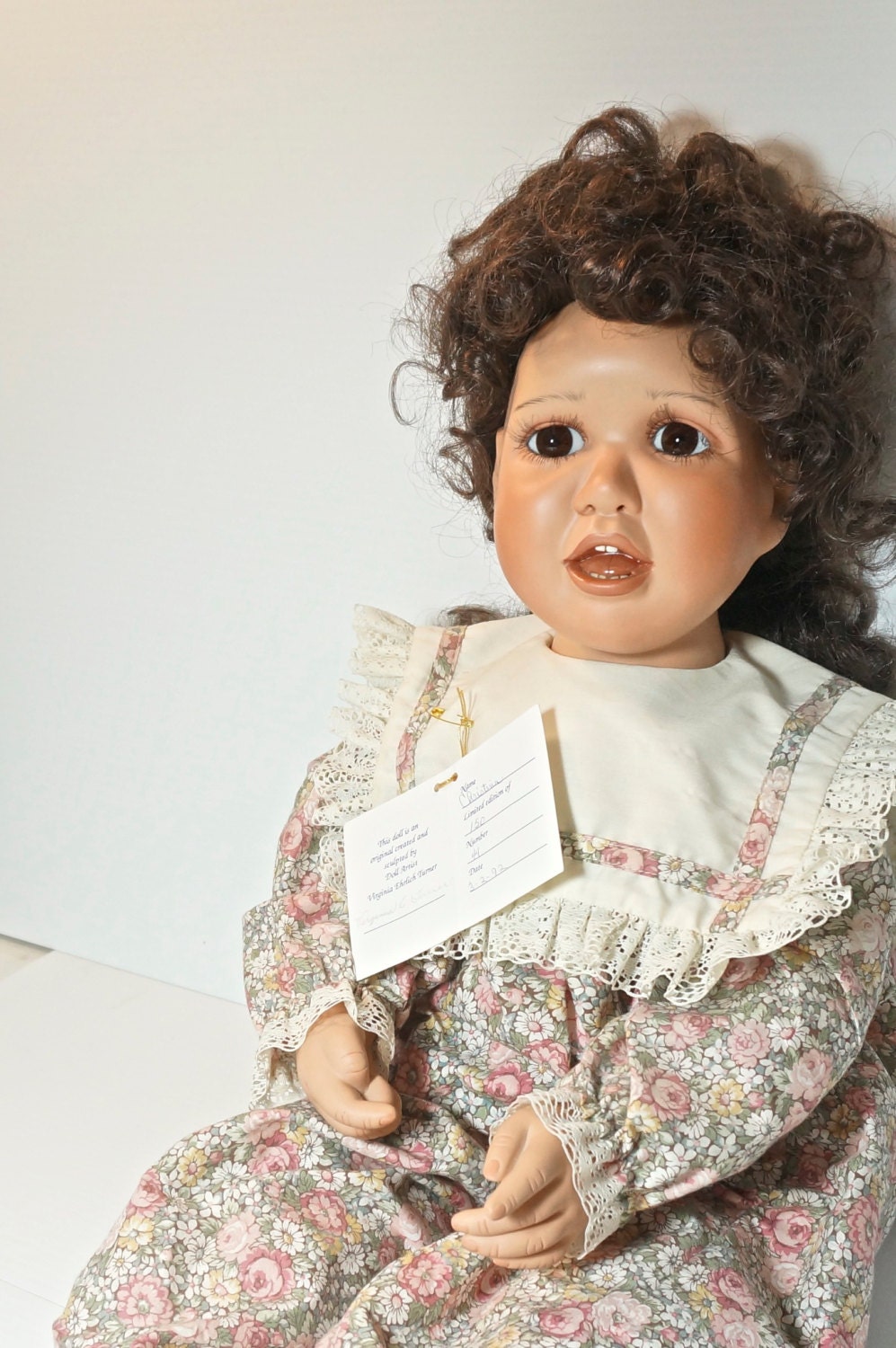 VIRGINIA ERLICH TURNER doll Tori. handmade doll . Large doll