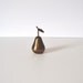 Vintage Brass Pear-Shaped Bell - Brass Pear Bell