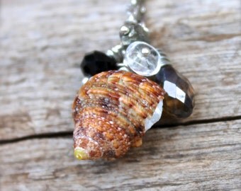 Hawaii Seashell Necklace - Shell Jewelry from Hawaii - Beach Boho Jewelry - Bohemian Necklace - Ocean Inspired Gypsy Jewelry Hawaii Necklace