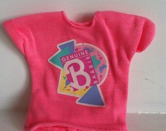 barbie t shirt pink