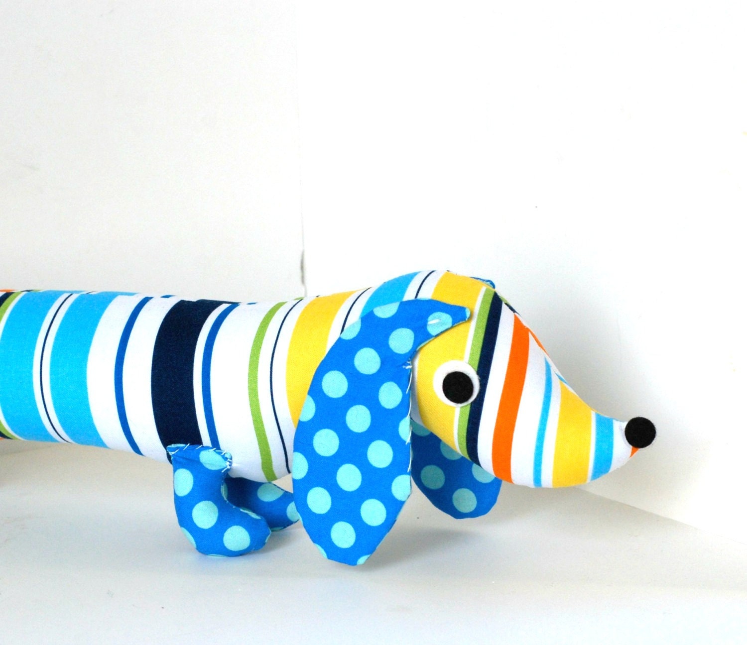 stuffed wiener dog toy