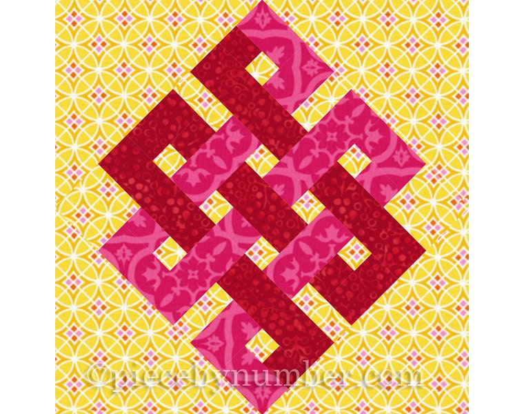 eternity-knot-rotary-quick-cut-quilt-block-pattern-pdf-etsy