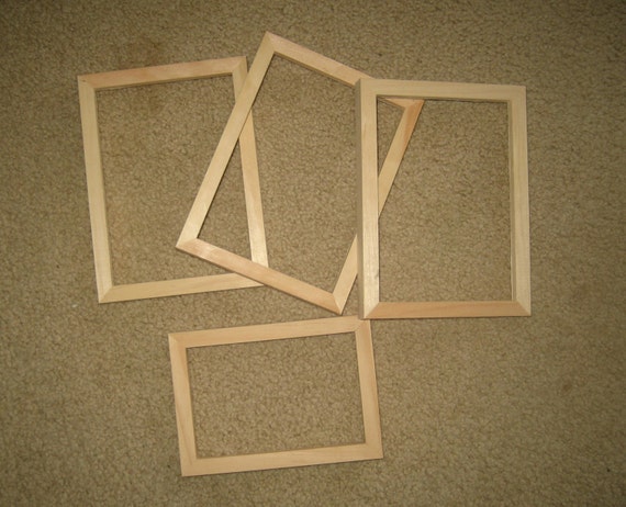 4 Unfinished Wood Picture Frames My No 1113d   Il 570xN.527814253 T0sw 