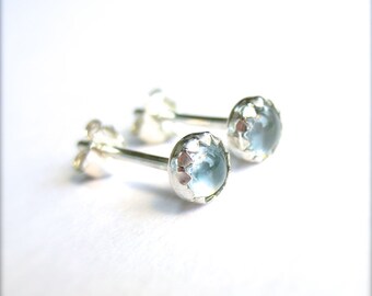 popular items for blue topaz studs on etsy popular items for blue topaz studs on etsy