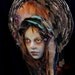 One of a kind Sculptured home decor Ethna