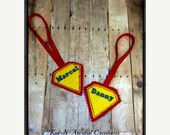 Christmas In July Sale Name tag for Lunch bags, school bags , luggage Il_170x135